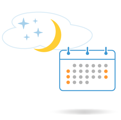 Control Freaks Hawaii, Service Plans, OneVision, Calendar at night