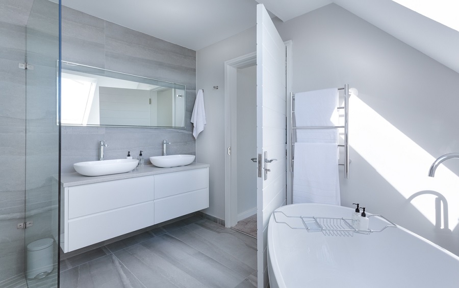 bathroom audio system