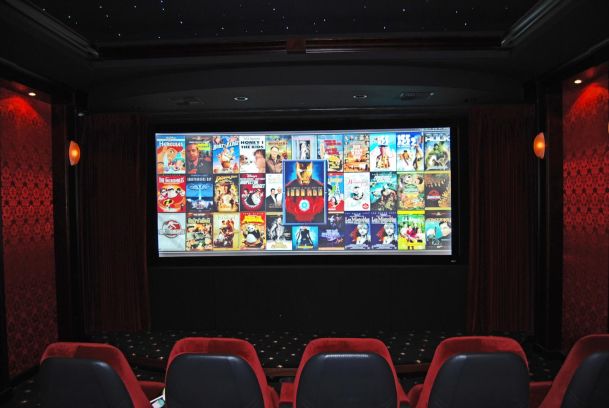 Residential, Smart Home Automation, Interior, Home Theater