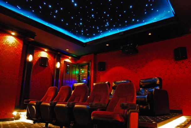 Residential, Smart Home Automation, Interior, Home Theater