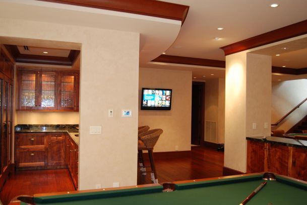 Residential, Smart Home Automation, Interior, Living Room, TV