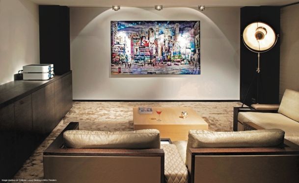 Residential, Smart Home Automation, Interior, Home Theater